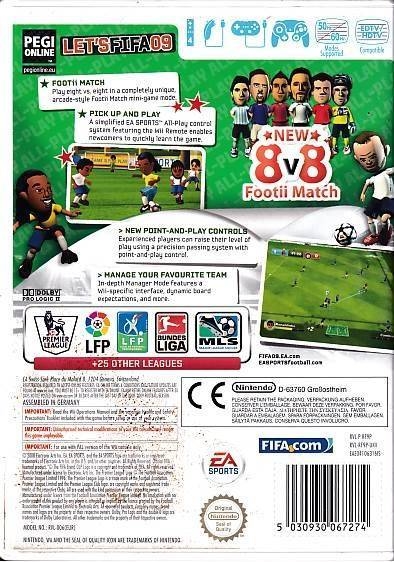 Fifa 09 All-Play - Nintendo Wii (B Grade) (Genbrug)